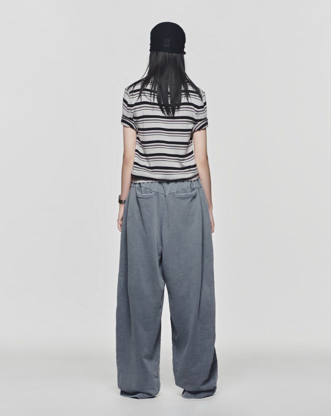 Striped Grey Campus Polo Shirt Lider Astoud
