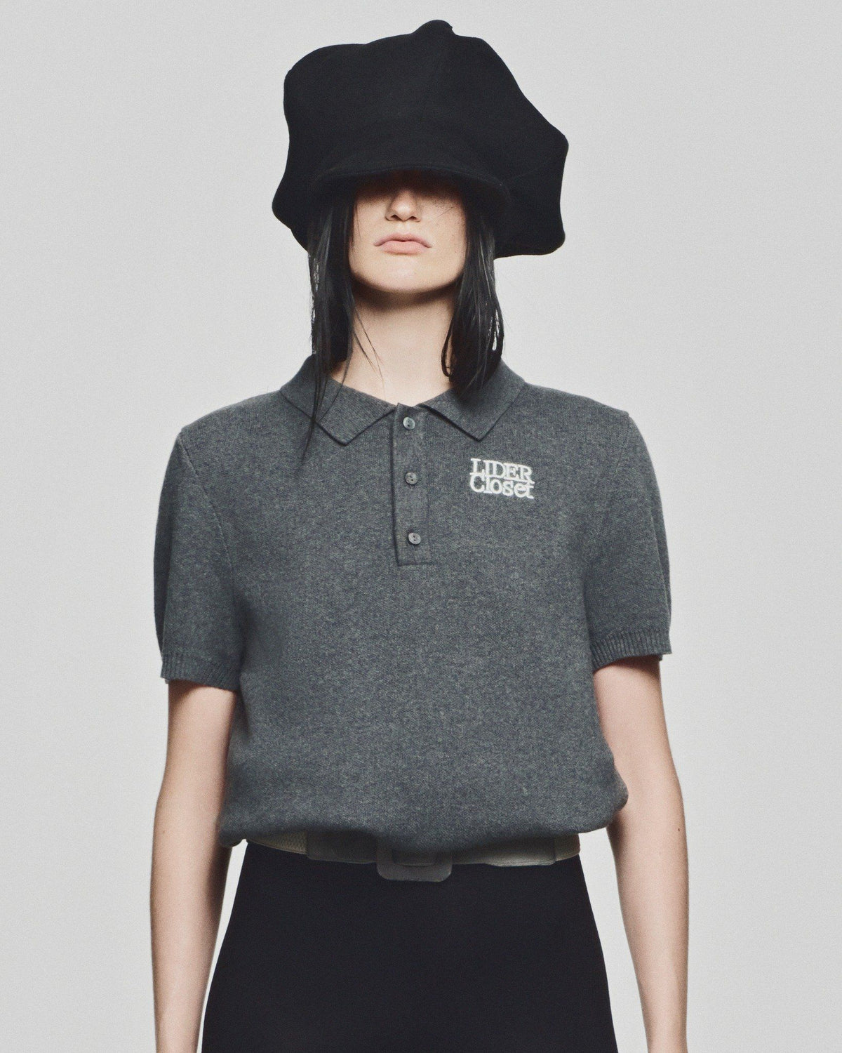 gray-the-elan-knit-polo-shirt lider astoud