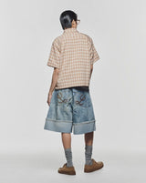 Checked Ginger Caroline Boxy Shirt 2.0