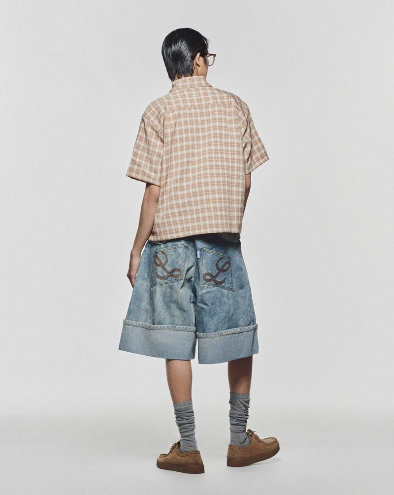 Checked Ginger Caroline Boxy Shirt 2.0