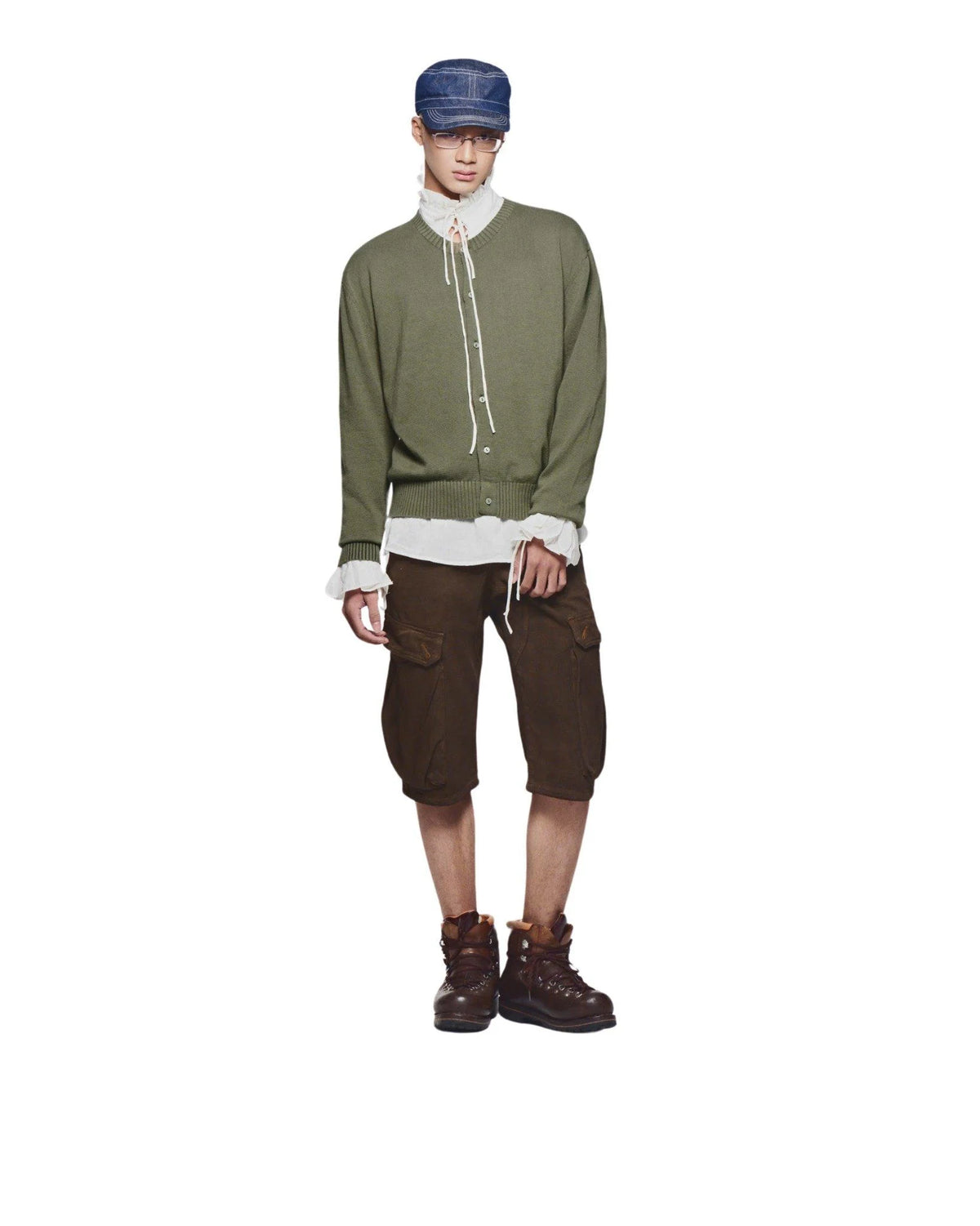 olive-autumnal-knit-cardigan lider astoud