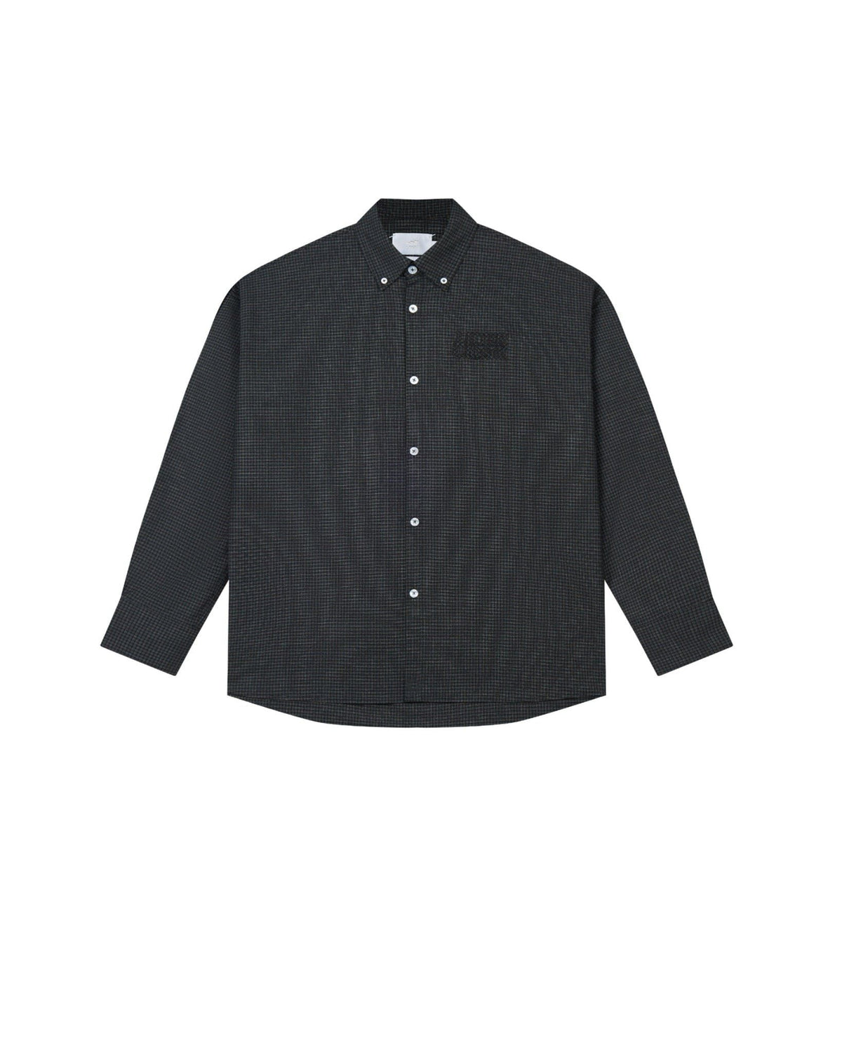 Mono Black Laidback Check Shirt