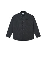 Mono Black Laidback Check Shirt