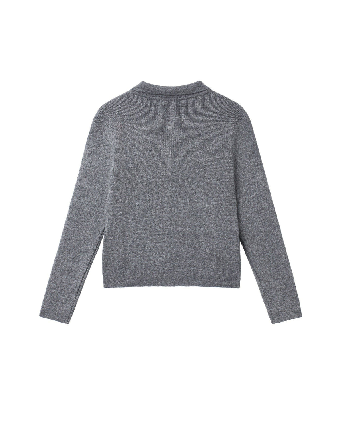 Pebble Grey Maison Henley Polo Shirt
