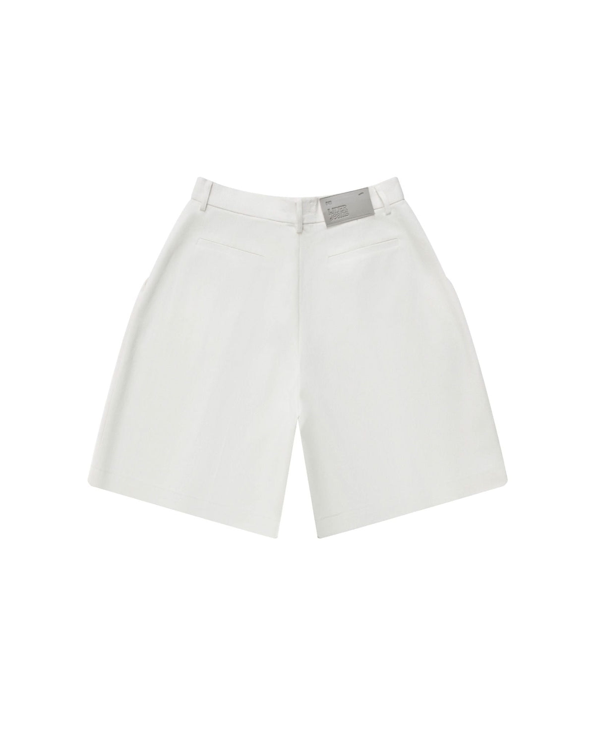 White Midday Miles Khaki Shorts