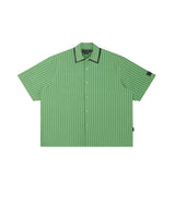 Striped Moss Off-line Boxy Shirt