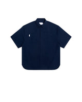 NAVY OFF DUTY BOXY SHIRT