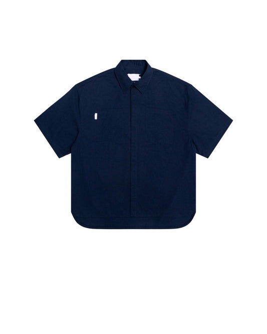 NAVY OFF DUTY BOXY SHIRT