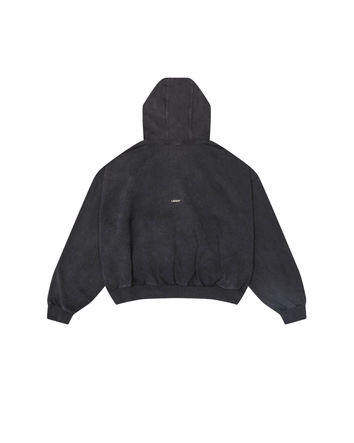 Washed Charcoal Outsider Zipper Jacket