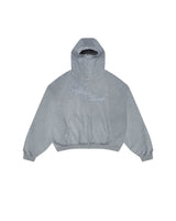 Washed Grey Outsider Zipper Jacket