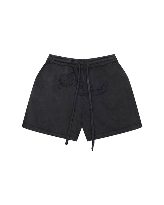Washed Black Outsider Sweatshorts