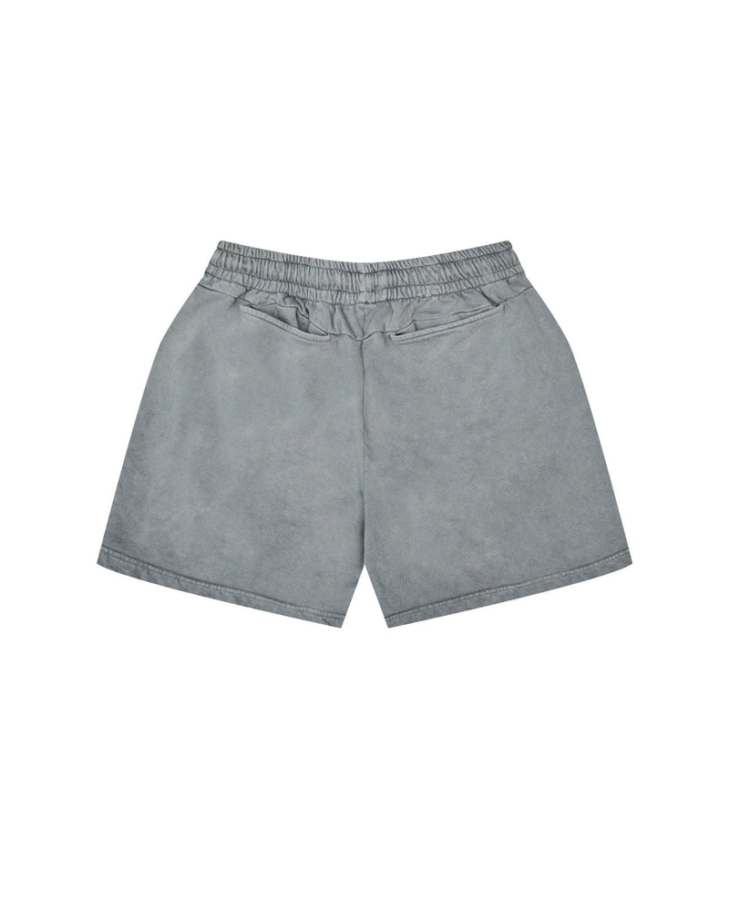 Washed Grey Outsider Sweatshorts