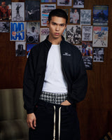 Black Finn Raglan Jacket