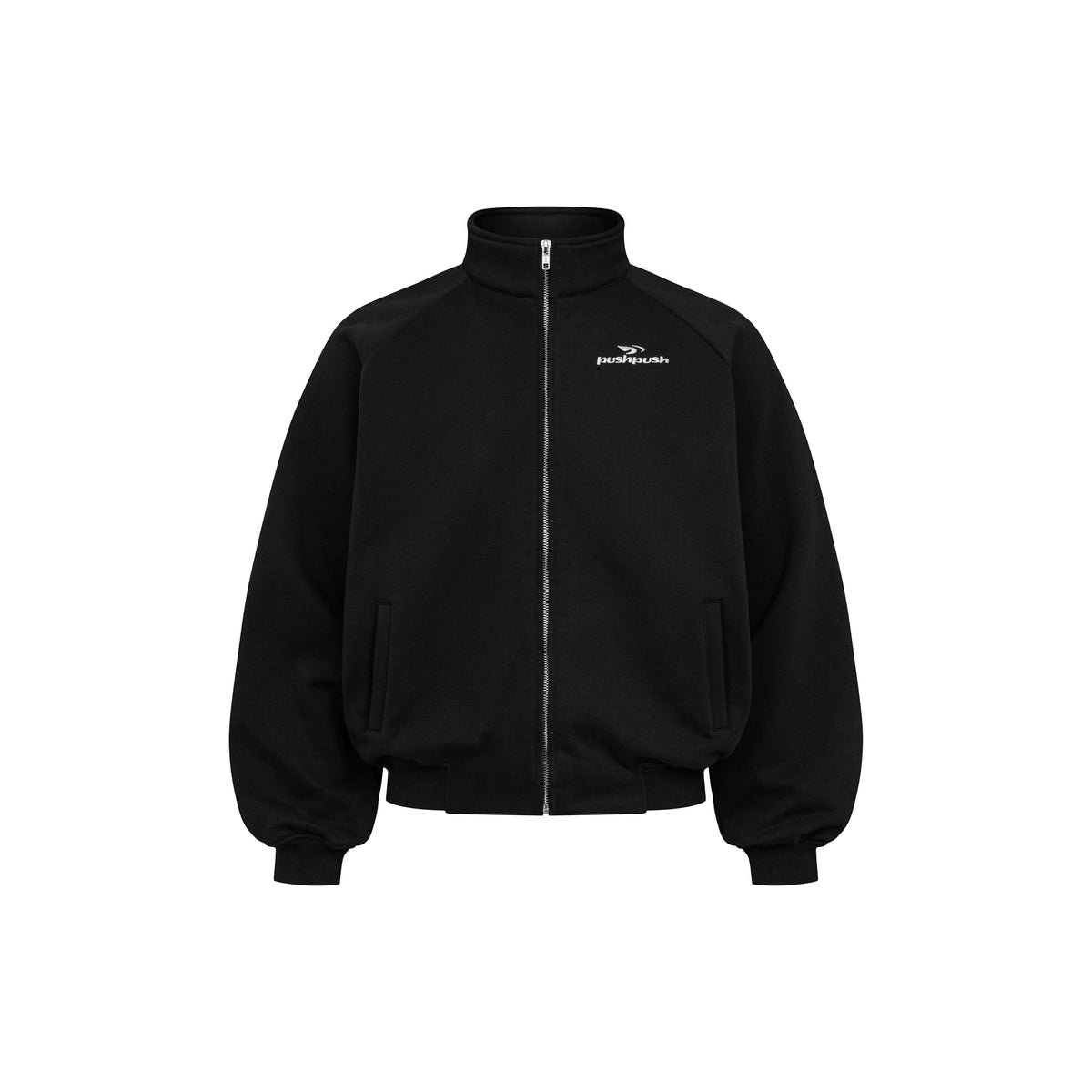 Black Finn Raglan Jacket