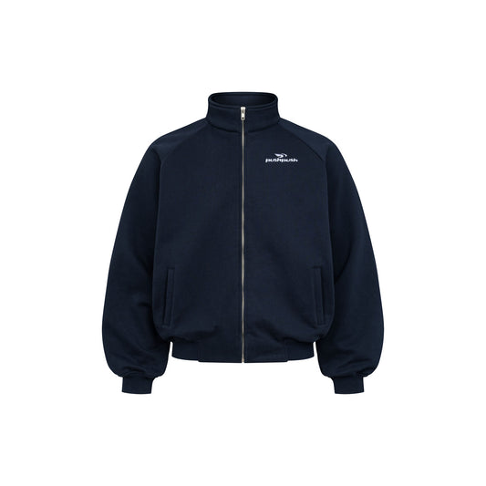 Navy Finn Raglan Jacket