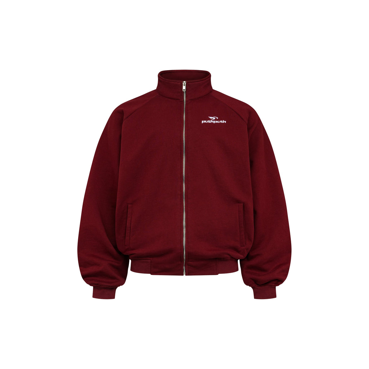 Burgundy Finn Raglan Jacket
