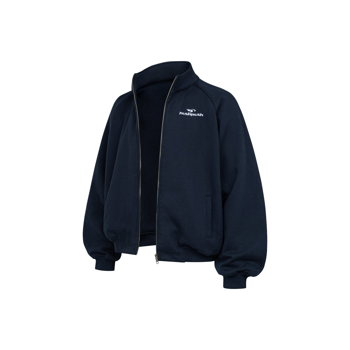 Navy Finn Raglan Jacket
