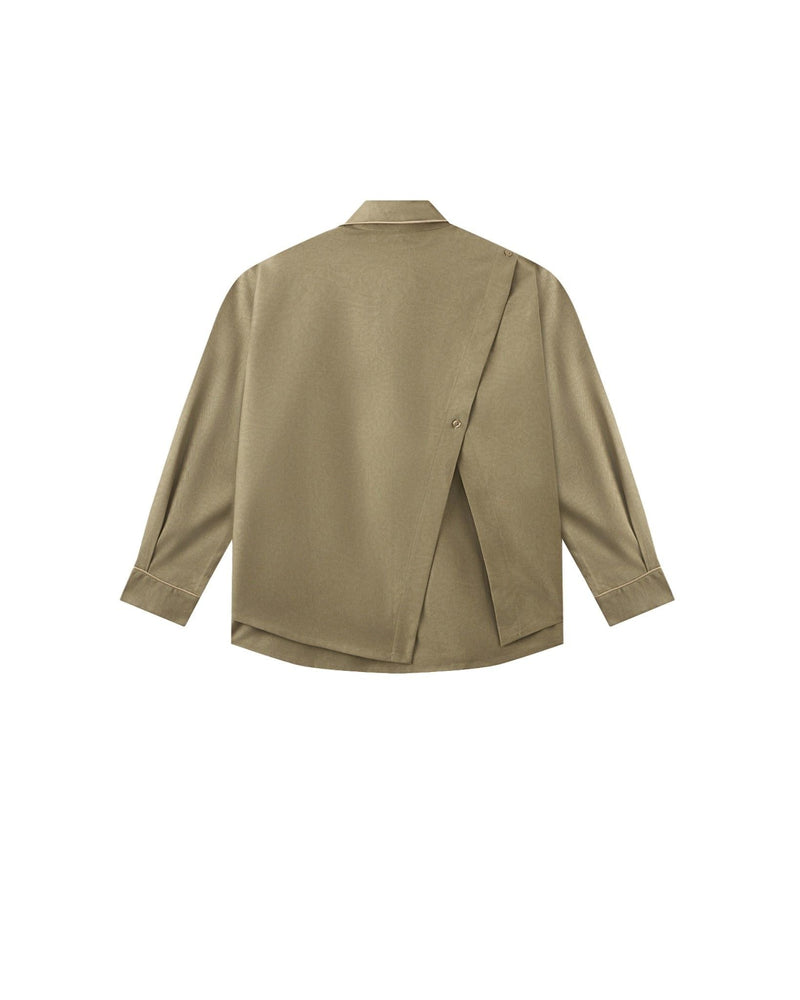 Beige Quiet Comfort Pajama Shirt