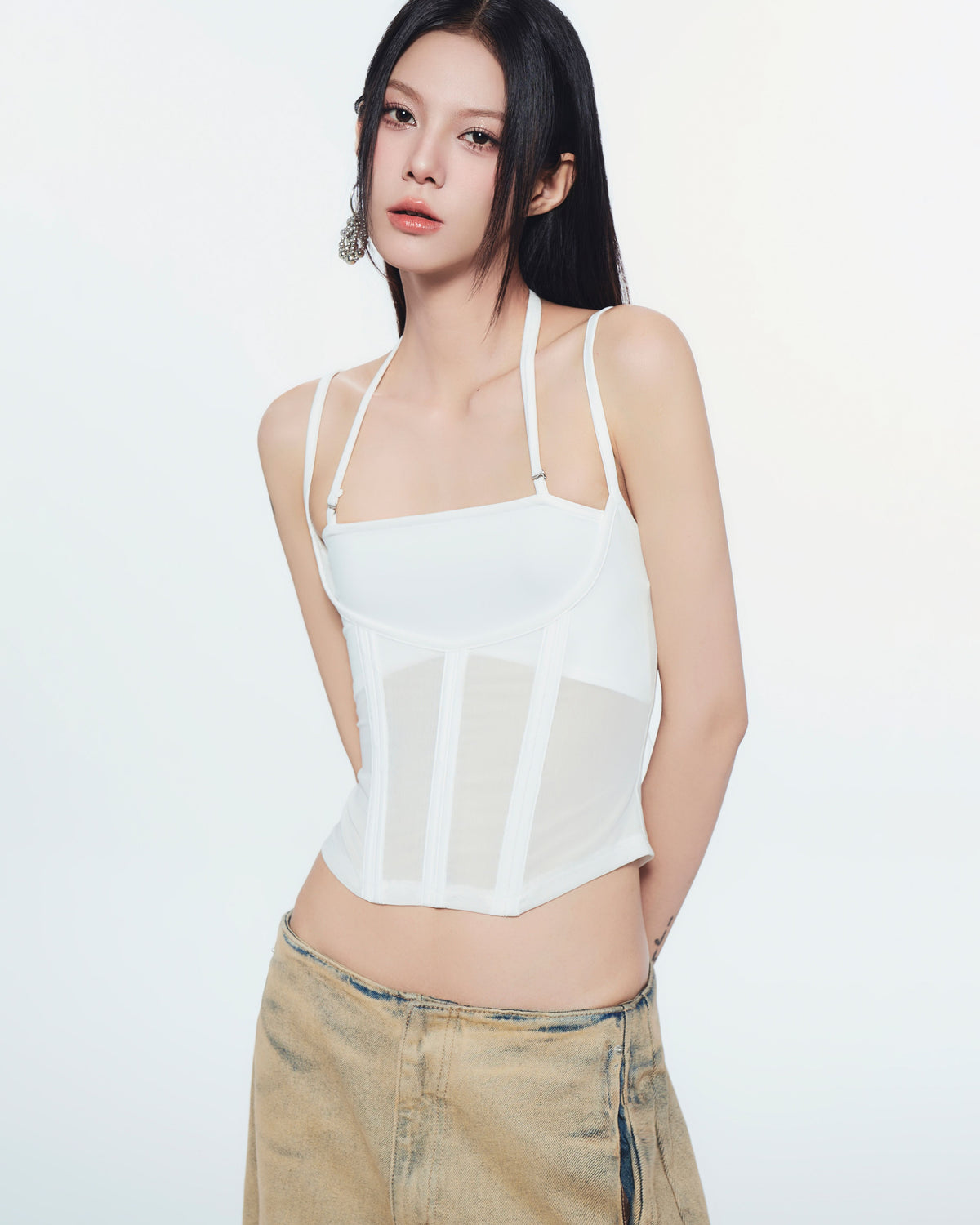 white-melios-mesh-top bunnyhill astoud