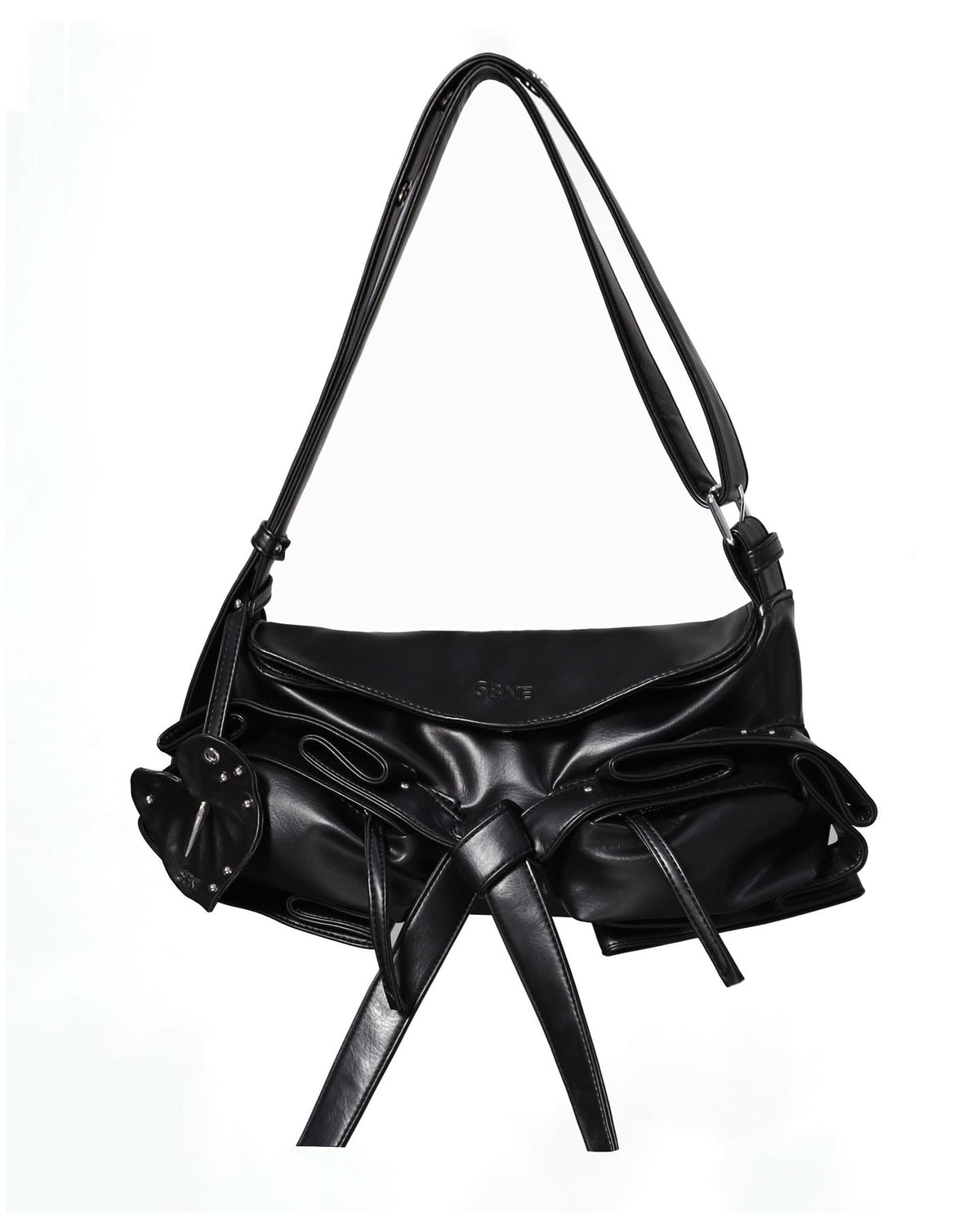 BLACK NOUED MEDIUM BAG