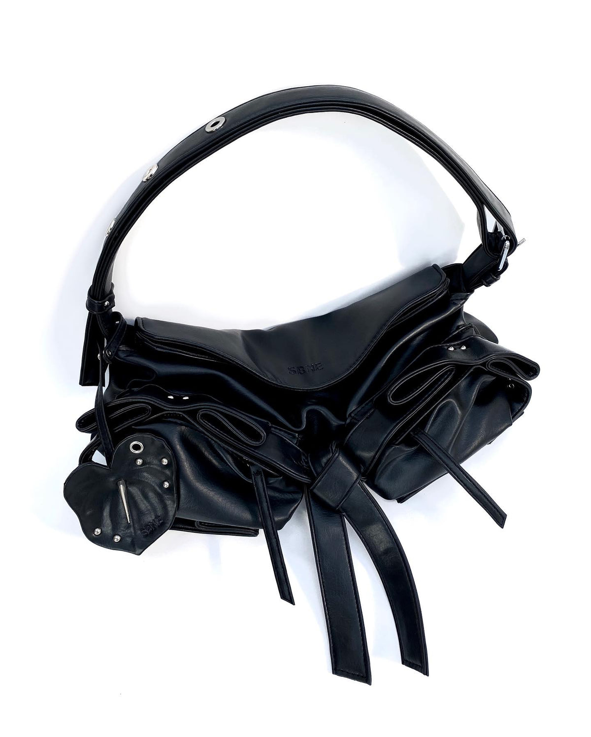 BLACK NOUED MEDIUM BAG