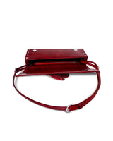 GARNET ANTHURIUM MAXI CLUTCH BAG