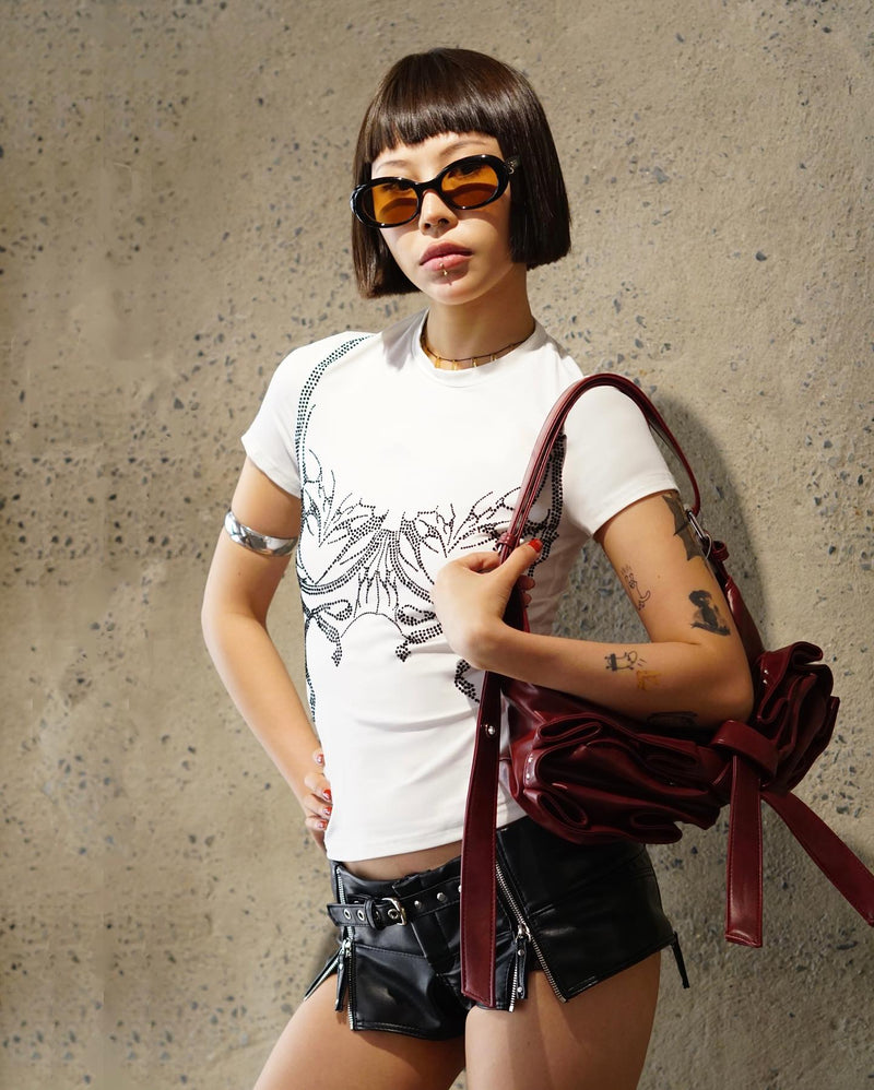 GARNET NOUED MEDIUM BAG