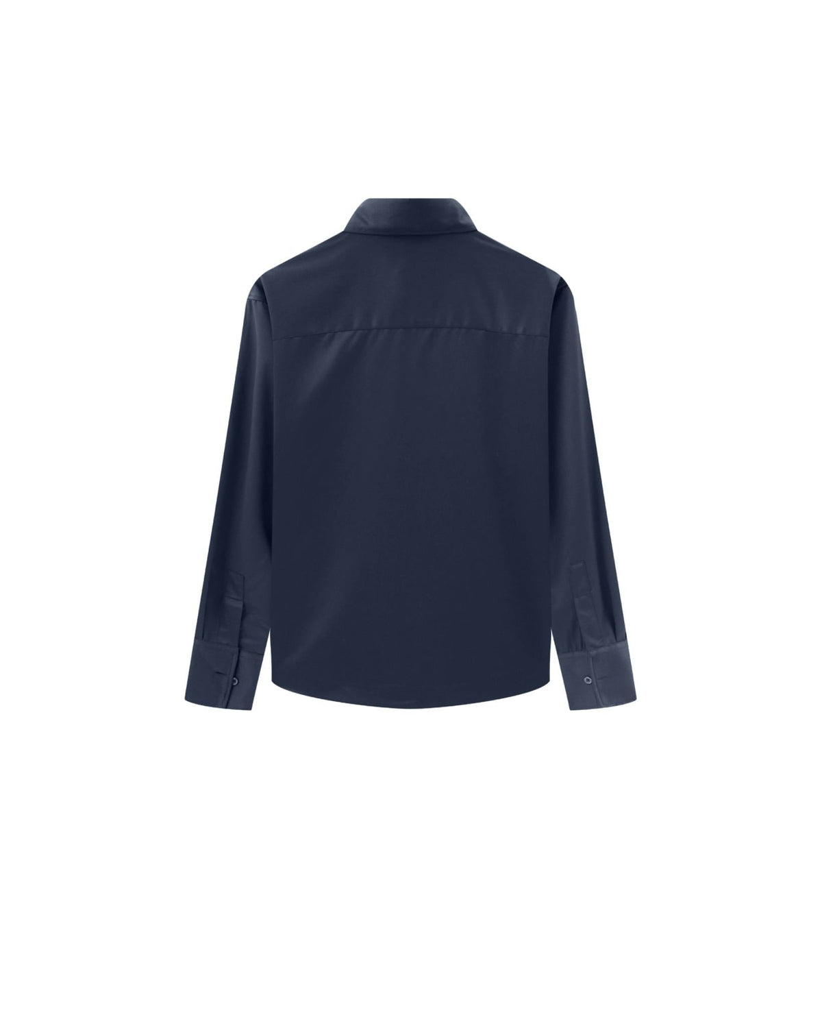 QUIET NAVY SKINSHIP REGULAR SHIRT