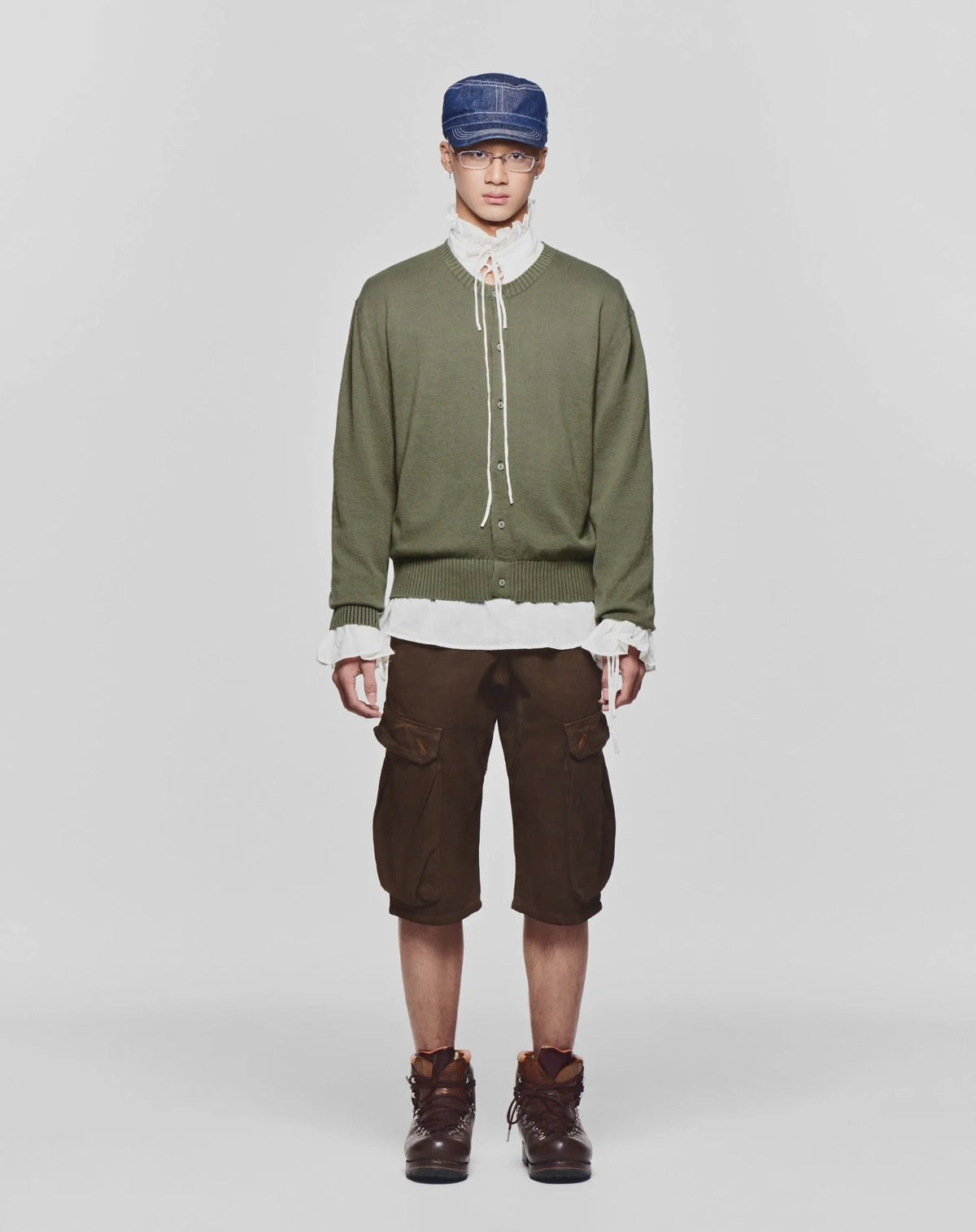 olive-autumnal-knit-cardigan lider astoud