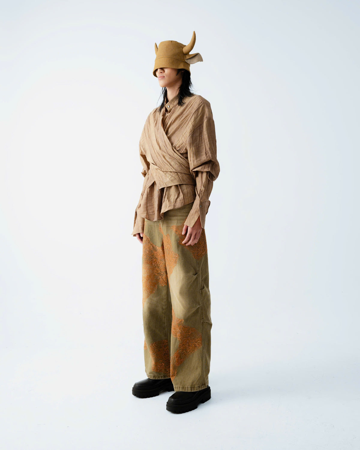 brown-tan-tao-shirt an heritage astoud