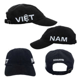 Black Vietnam Cotton Hat
